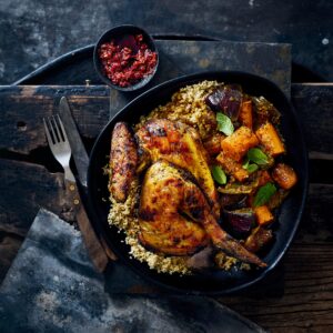 Guinea fowl (stewed)